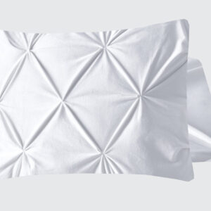 Velvet Pintuck 2pack kussenslopen Wit 60 x 70