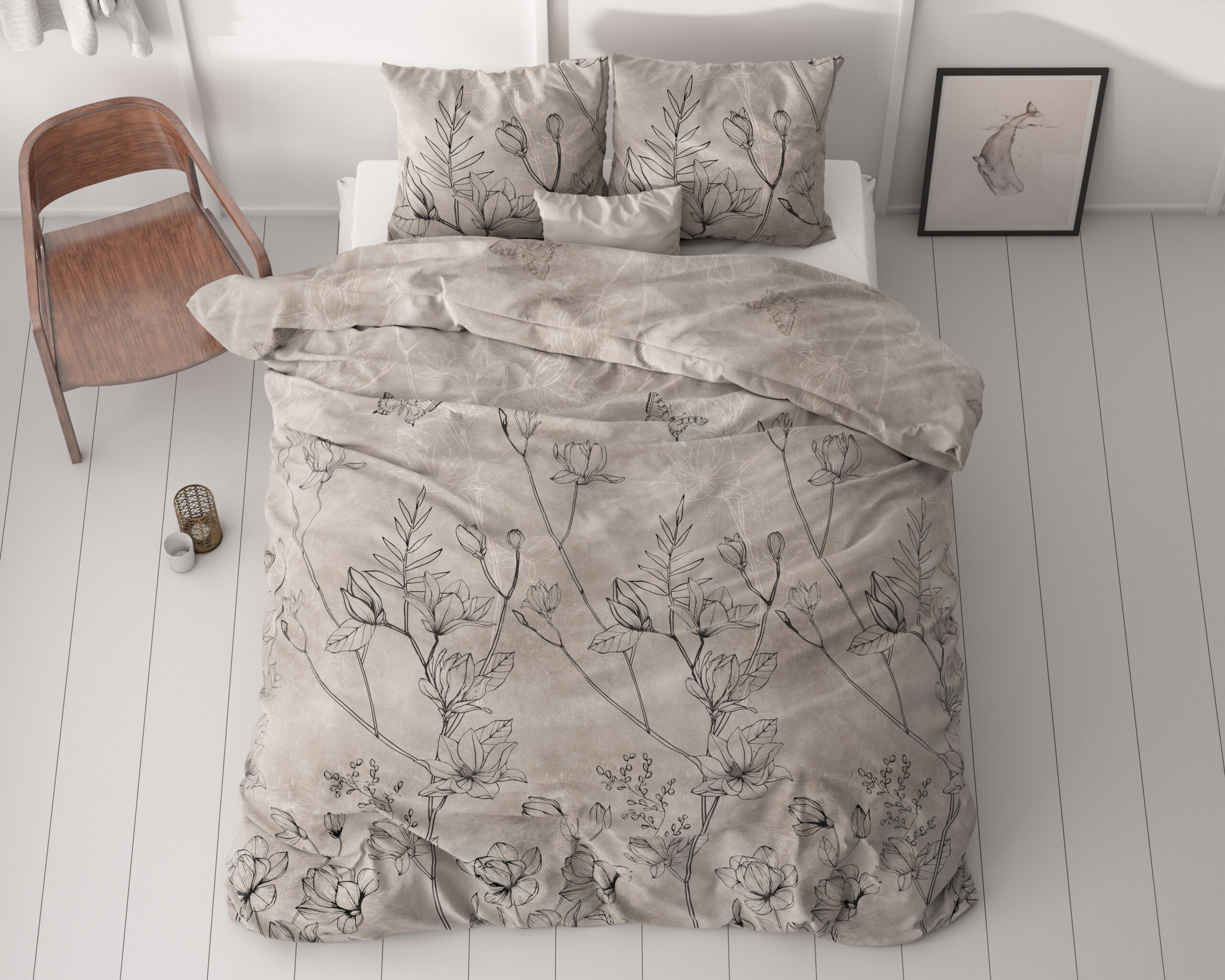 Dora Taupe 140 x 200/220