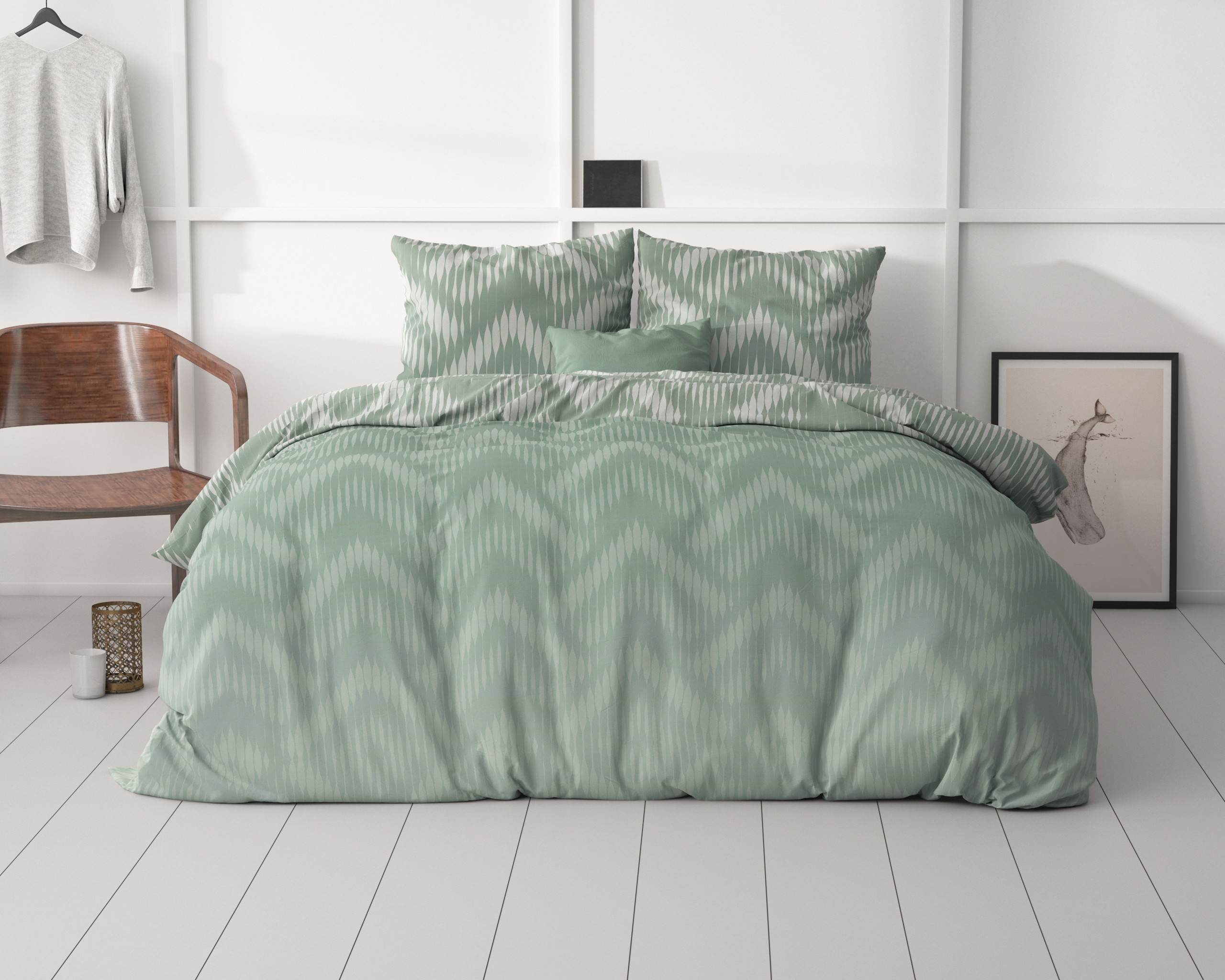 Wavey Shades Groen 140 x 200/220