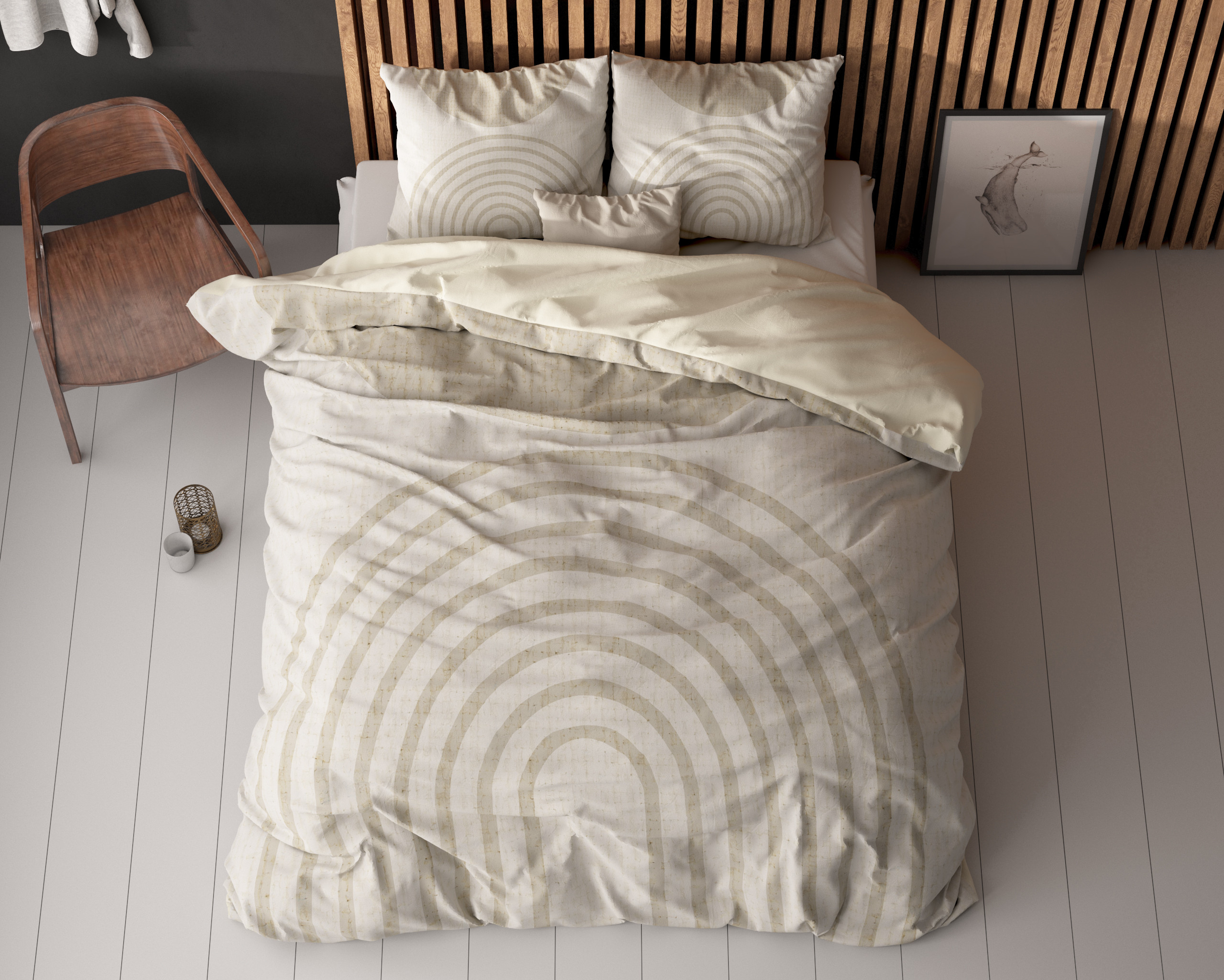 Lobna Beige 200 x 200/220