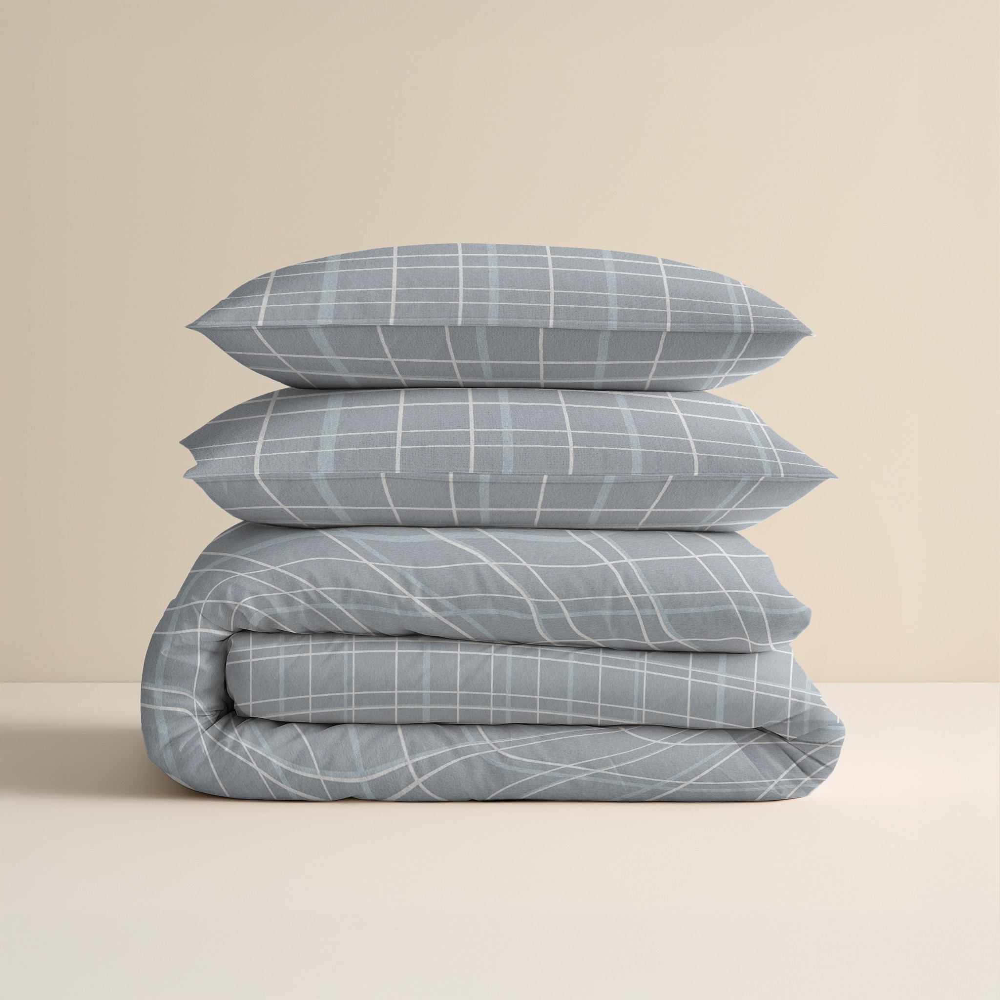 Flanel Seva Blauw 240 x 200/220