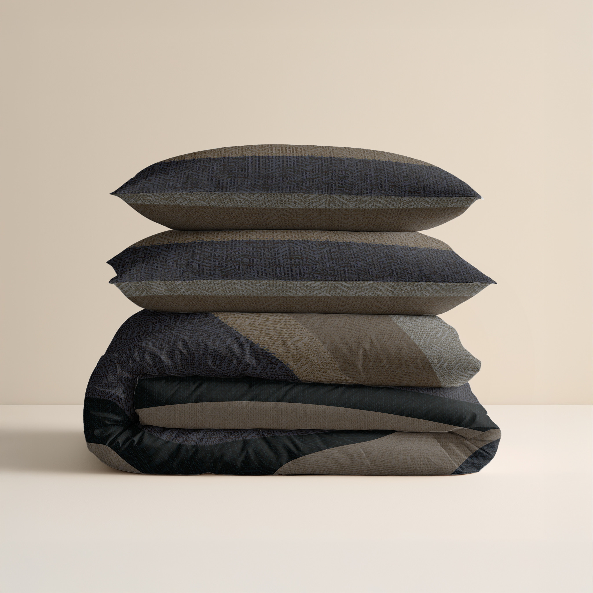 Ravon Taupe/Antraciet 200 x 200/220