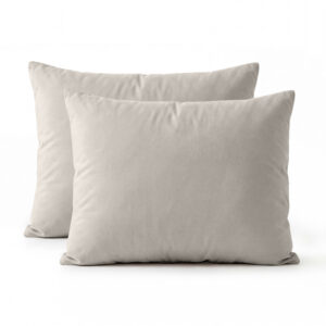 Lazy Kussensloop Percale 2Pack Taupe 60 x 70