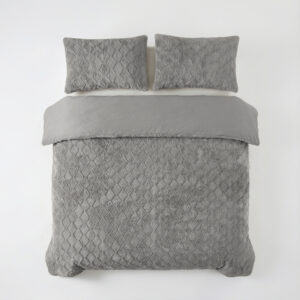 Faux Fur Syon Grijs 200 x 200/220