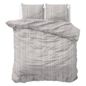 Pinstripe Taupe 200 x 220