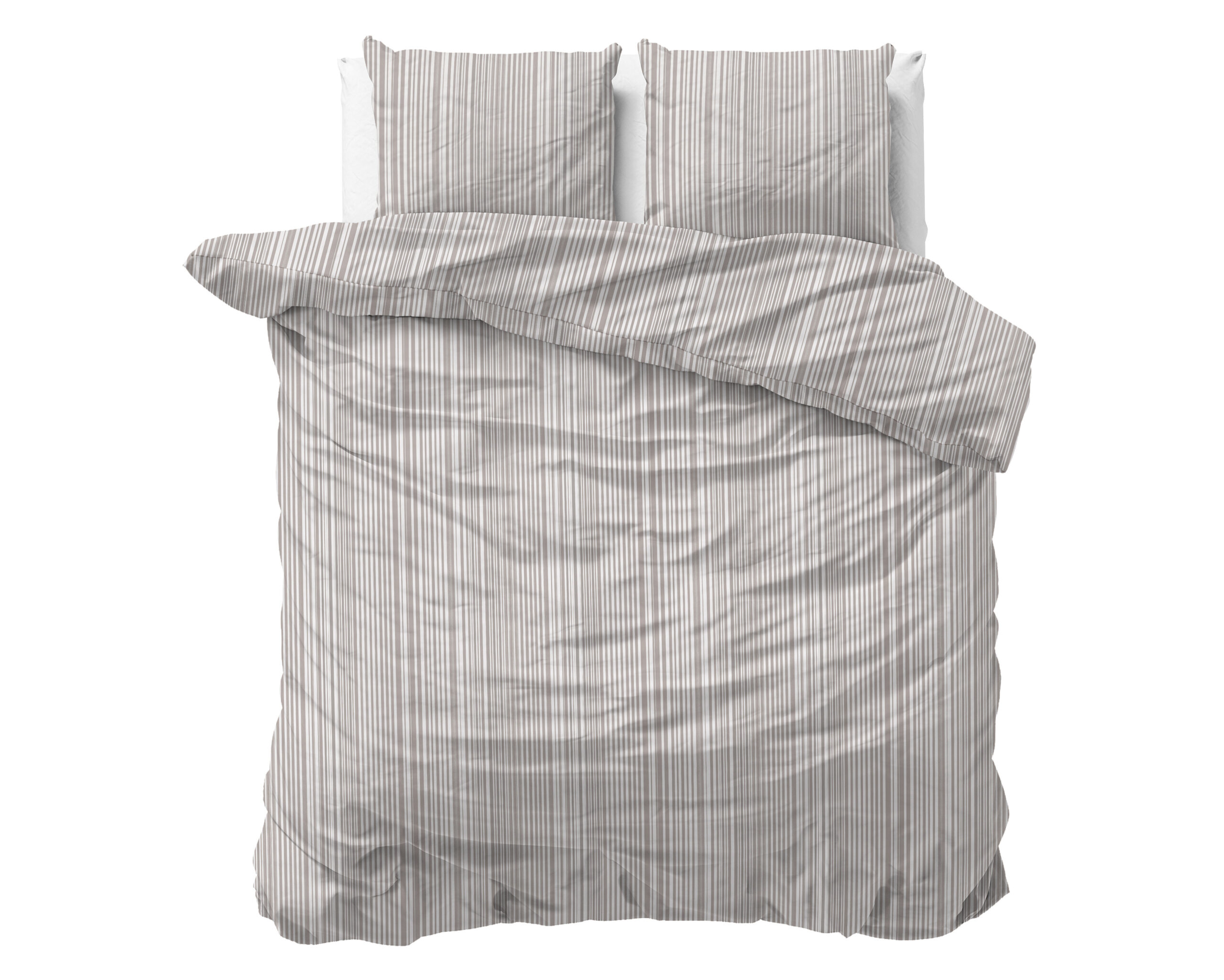 Pinstripe Taupe 200 x 220