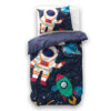 Space man 2 Blauw 140 x 200/220