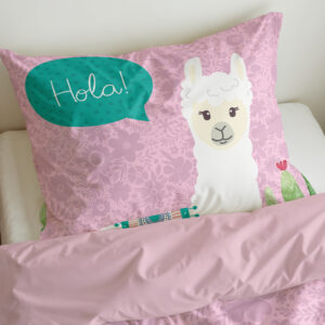 Hola lama Roze 140 x 200/220 afbeelding 5