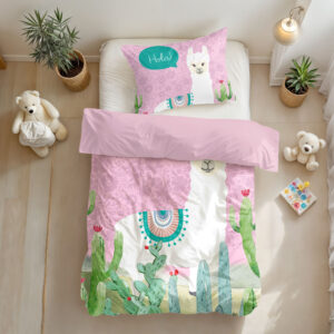 Hola lama Roze 140 x 200/220 afbeelding 2