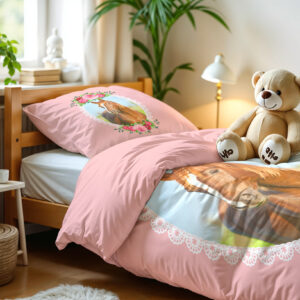 Cute Horse Roze 140 x 200/220 afbeelding 4