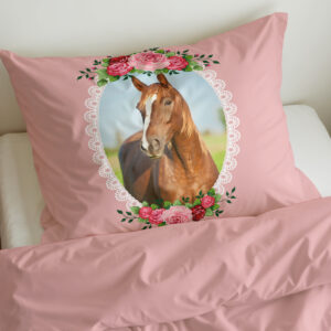 Cute Horse Roze 140 x 200/220 afbeelding 5