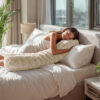 Bodypillow Pompom Beige 140 x 20