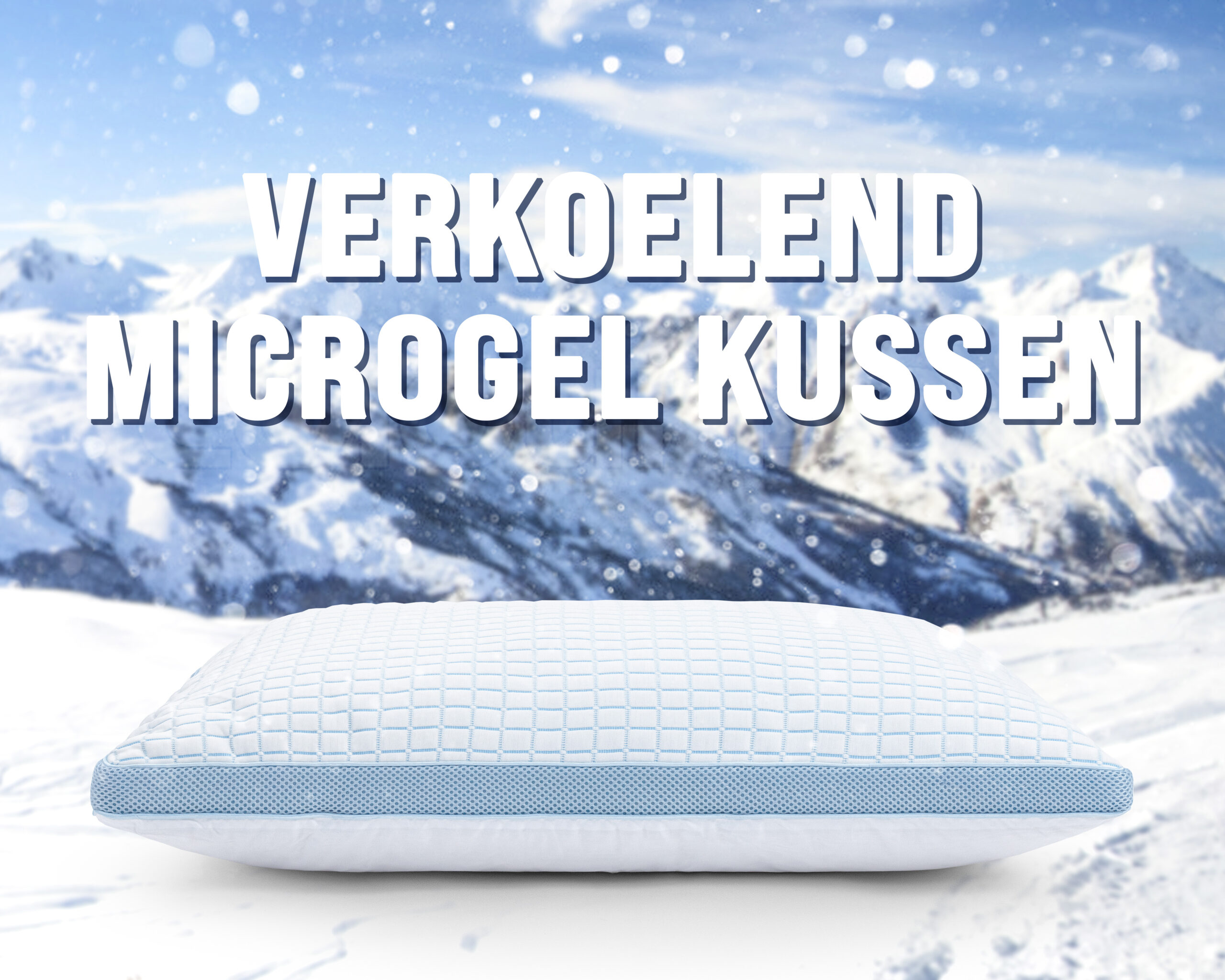 3D Blue Cell Tech Verkoelend Microgel Kussen afbeelding 5