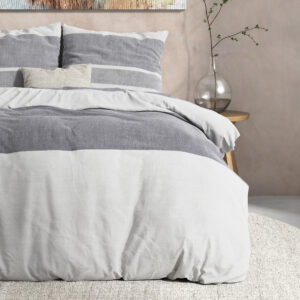 Flanel Skylar Anthracite 240 x 220 afbeelding 3