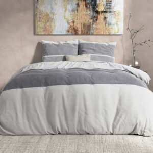 Flanel Skylar Anthracite 240 x 220 afbeelding 5