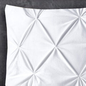 Velvet Pintuck 2pack kussenslopen Wit 60 x 70 afbeelding 3