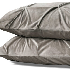Velvet Pintuck 2pack kussenslopen Zand 60 x 70 afbeelding 2