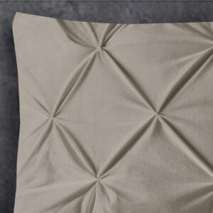 Velvet Pintuck 2pack kussenslopen Zand 60 x 70 afbeelding 3