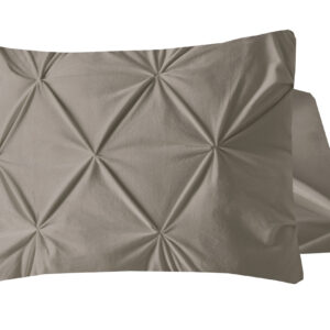 Velvet Pintuck 2pack kussenslopen Zand 60 x 70