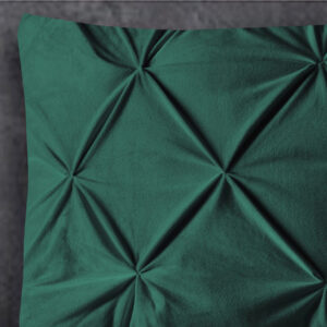 Velvet Pintuck 2pack kussenslopen Groen 60 x 70 afbeelding 3