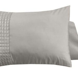 Velvet Band Sand/Grijs 2pack slopen Sand / Grey 60 x 70 afbeelding 2