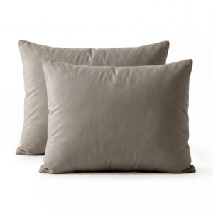 Lazy Kussensloop Percale 2Pack Taupe Bruin 60 x 70