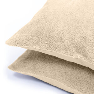 Teddy kussenslopen 2pack Taupe 60 x 70 afbeelding 3
