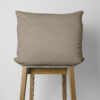 Flanel 2 in 1 Kussenslopen Taupe